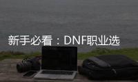 新手必看：DNF职业选择技巧